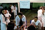 Alunos dos cursos de Enfermagem participam da Feira do Administrador