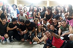 Ritmo e Dança com alunos de Educação Física