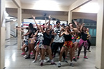 Ritmo e Dança com alunos de Educação Física