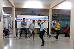 Ritmo e Dança com alunos de Educação Física
