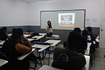 Participação dos alunos de Administração na palestra Mulheres de Negócios